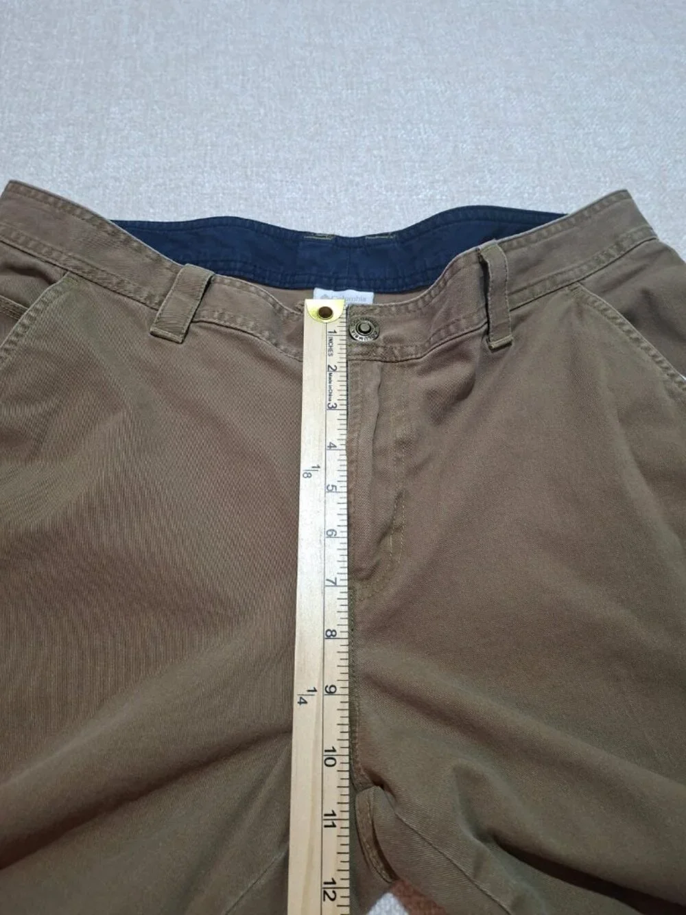 Columbia Brown Utility Cargo Pants Men's 36x30 Regular Fit Stretch